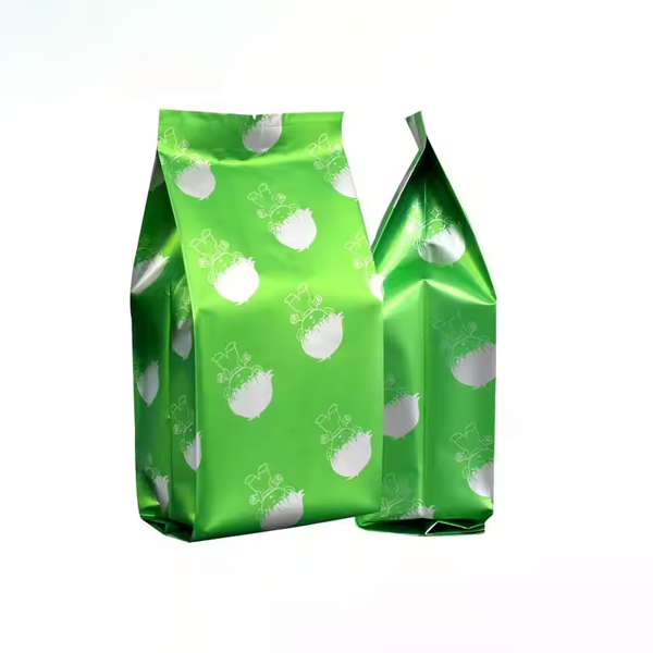 Custom Green Mylar Bags-4